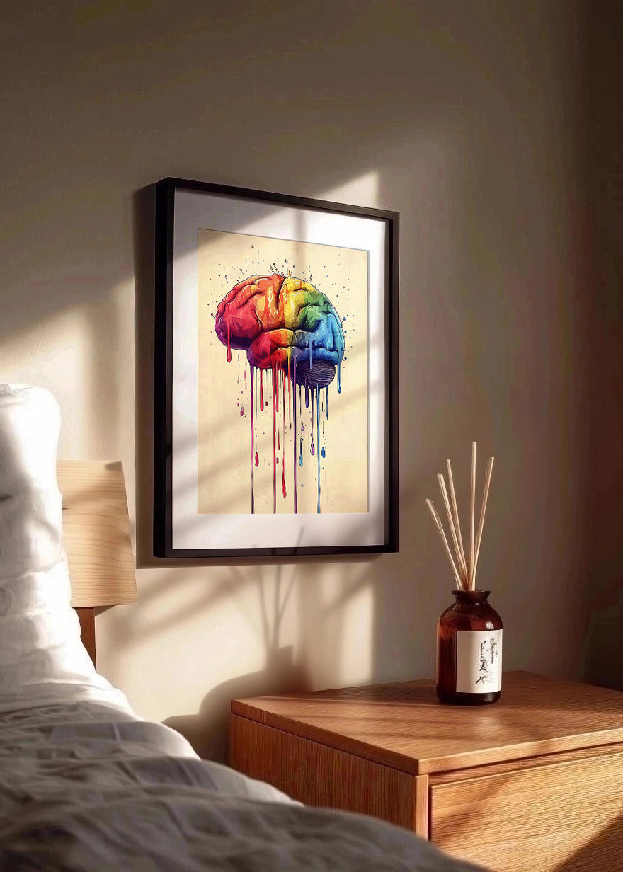 Cuadro ​Mi cerebro artista