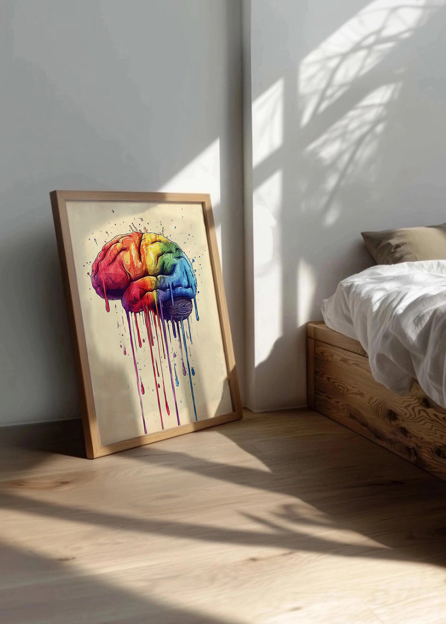 Cuadro ​Mi cerebro artista