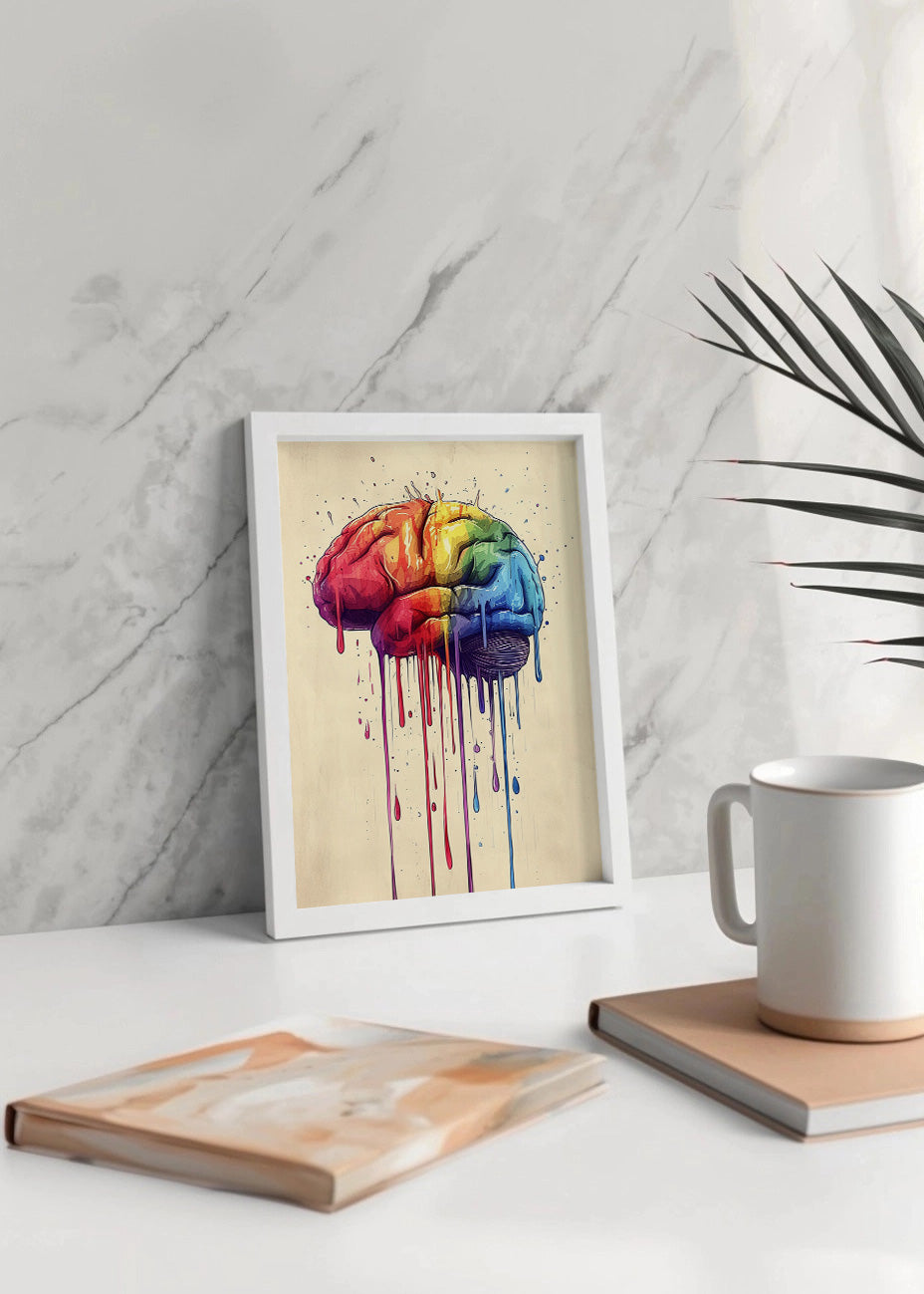 Cuadro ​Mi cerebro artista