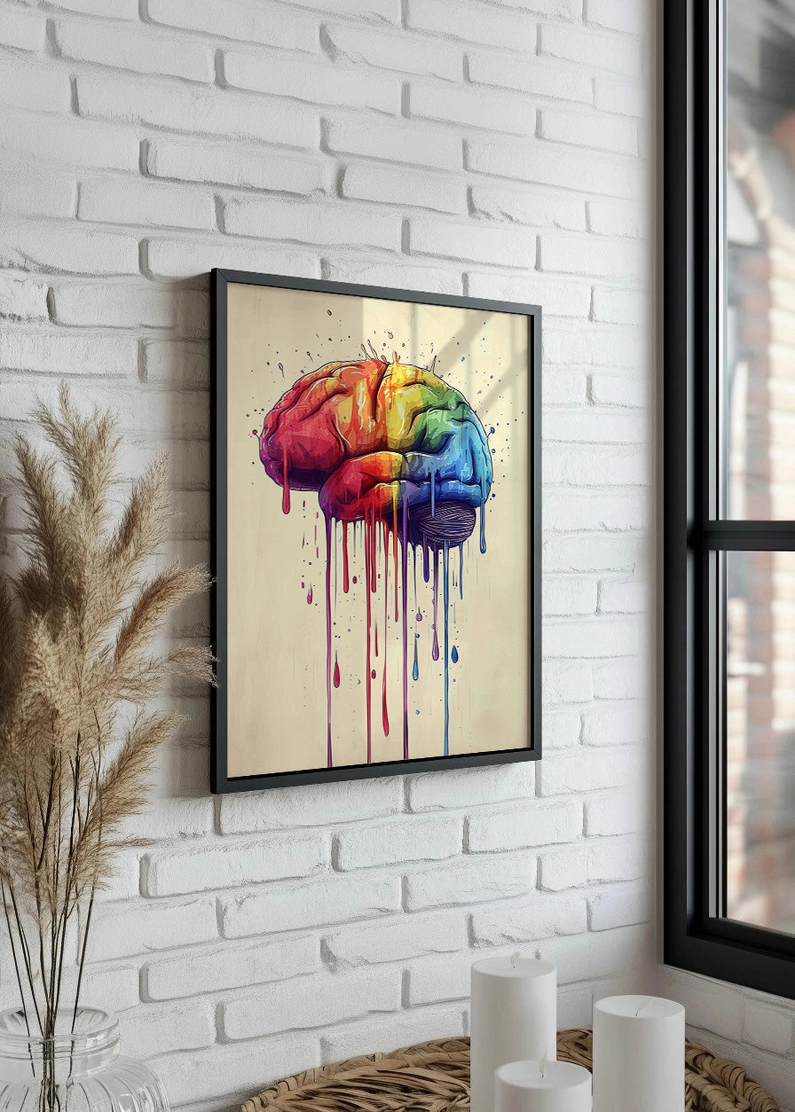 Cuadro ​Mi cerebro artista