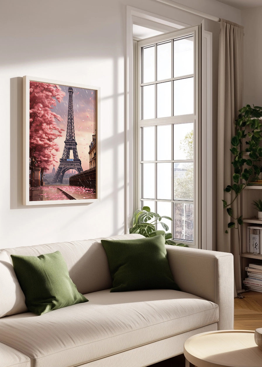 Cuadro ​Eiffel Tower from behind