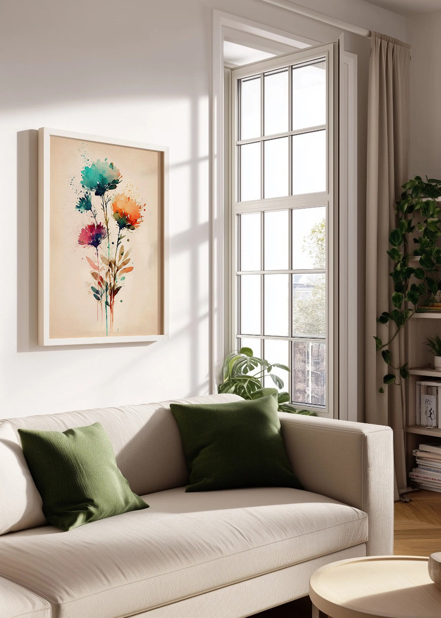 Cuadro ​Tres flores